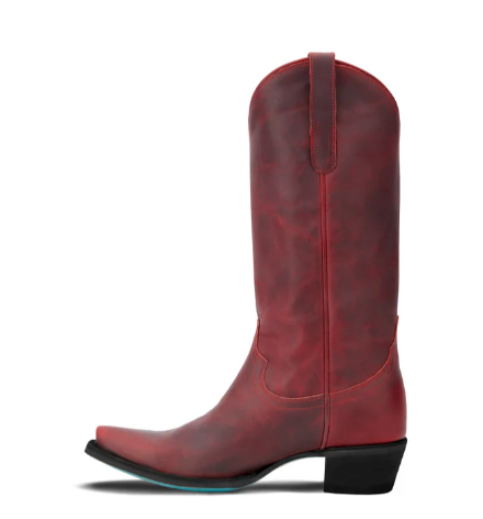 Mid Calf Boots Cowgirl Crimson
